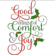 Sending Good Tidings of Comfort and Joy this Christmas Season to You ...